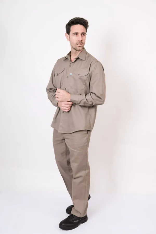 CAMISA OMBU BEIGE
