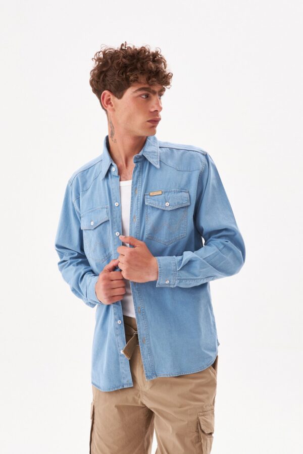 Camisa Western LS Pasta WRANGLER (Cod.5411)