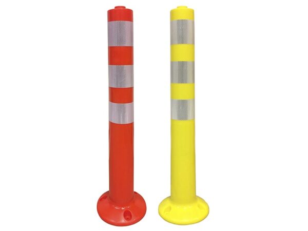 POSTE DEMARCATORIO DE PVC AMARILLO CD (Cod.CD7205A), NARANJA (Cod.CD7205N)