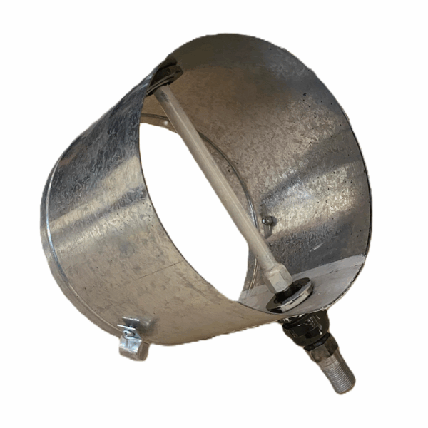 Estructura De 25 Cm Para Manga De Viento Fuego Sur (Cod.EMI025)