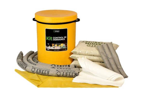 KIT PARA CONTROL DE DERRAMES DE 70lts (Cod.KIT70)