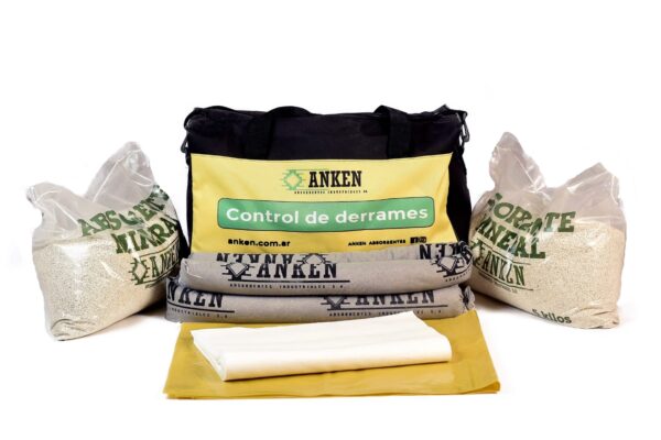 KIT PARA CONTROL DE DERRAMES EN BOLSO (Cod.KIT001)