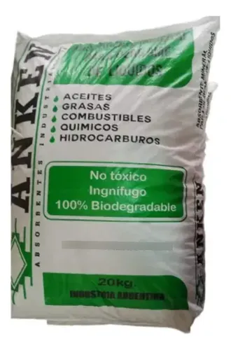 ABSORVENTE GRANULADO INDUSTRIAL x 20KG (Cod.ABS25)